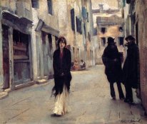 Street In Venice 1882