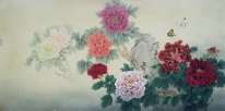 Pivoine - Peinture chinoise