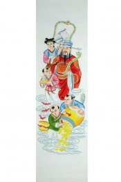 Buddhist figures - Chinese Painting