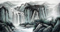 Waterfall - Chinese Painting