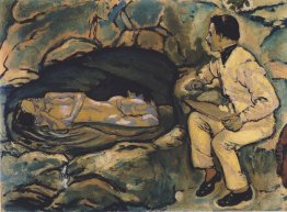 Self Portrait With Mermaid 1914