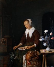 Woman Eating