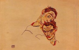 double self portrait 1915