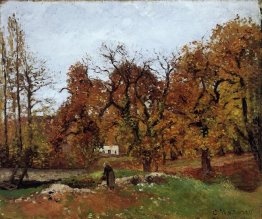 autumn landscape near pontoise