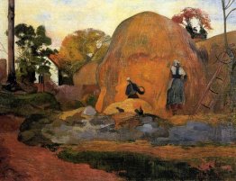 yellow haystacks golden harvest 1889