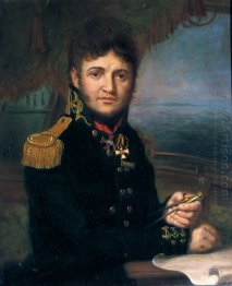 Portrait Of Yuri F Lisyansky 1810