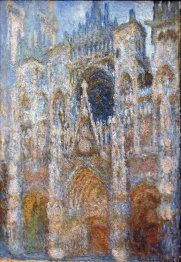 Rouen Cathedral Magic In Blue