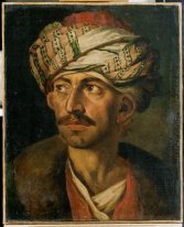 Tête d'un Portrait Oriental ou présumé Mustapha 1821