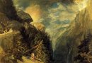De Slag om Fort Rock Val D Aosta Piemonte