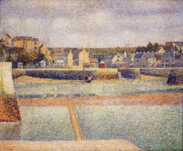 Port En Bessin The Outer Harbor Low Tide 1888