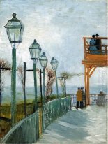 Belvedere Affacciato Montmartre 1886