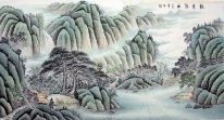 Bergen en water - Chinees schilderij