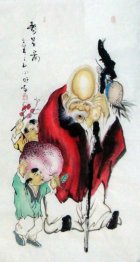 Longevity - Chinese painting