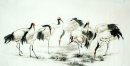 Crane - Peinture chinoise