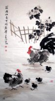 Chicken - Chinesische Malerei