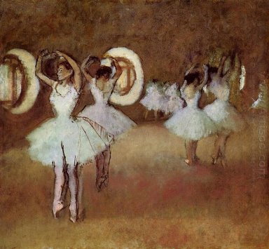 répétition de danse dans le studio de l\'opéra 1895