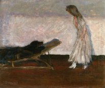 Marthe And The Black Dog 1905