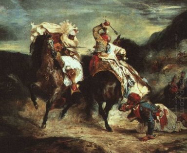 Combate entre The Giaour Y El Pasha 1826