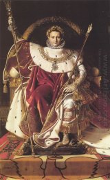 Portrait Of Napoléon On The Imperial Throne 1806