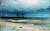 Mar con una nave 1884