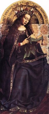 Le retable de Gand La Vierge Marie 1429