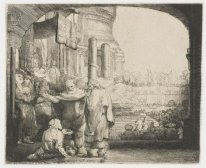 Petrus Dan John Healing The Cacat Di Gerbang Of The Temple 165