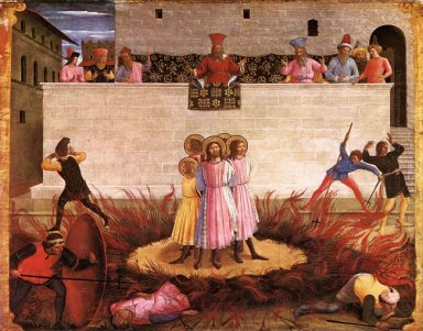 San Cosma e San Damiano condannato 1440