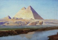 Grandi piramidi di Cheope e di Chefren 1899