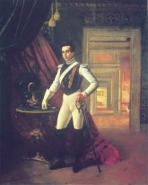 Portret van Graaf Dimitri Nikolajevitsj Sjeremetjev 1824