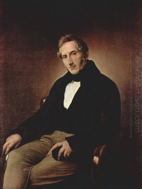Porträt von Alessandro Manzoni 1841