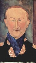 portrait of leon bakst 1917