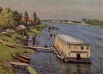 The Pontoon At Argenteuil 1887