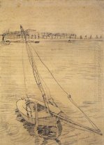 Sailing Boat On The Seine At Asnieres 1887