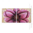 Tangan-Dicat Floral Oil Painting - Set 2