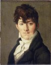 Portret van Auguste Francois. Talma vaandrig Neef van De Tragedi