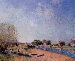 loing canal at saint mammes 1885