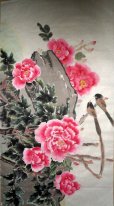 Birds & Flowers - Pittura cinese