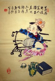 Kinderen - Chinees schilderij Kinderen - Chinees schilderij
