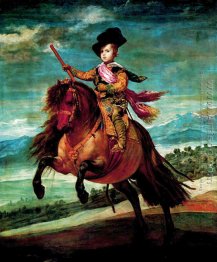 Equestrian Portrait Of Balthasar Carlos