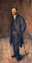 Porträt des Malers Jensen Hjell 1885