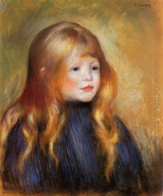 Kopf eines Kindes Edmond Renoir