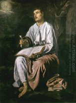 St John the Evangelist at Patmos c. 1618