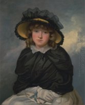 Portret van Louisa Lane, genaamd 'Cecilia'