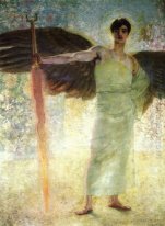 Angel with the Flaming Sword