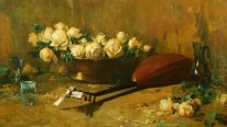 Still Life dengan Roses dan Mandolin