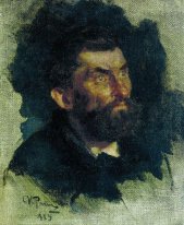 Tête d'un homme 1885