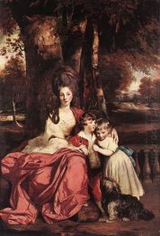 Lady Delm And Her Children 1780