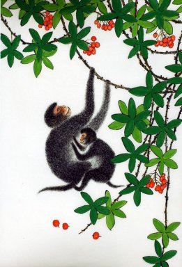 Monkey - Pintura Chinesa