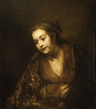 Portret van Hendrickje Stoffels 1660