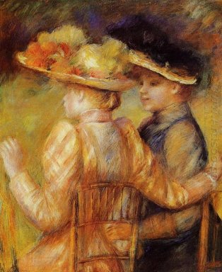 Dos Mujeres En Un Jardín 1895